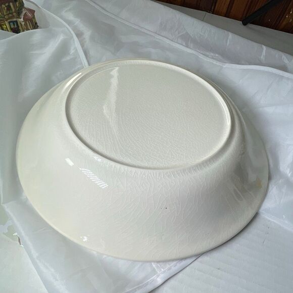 Vintage Mount Clemens Pottery 11” pumpkin pie recipe Deep Dish pie pan. - Picture 4 of 5